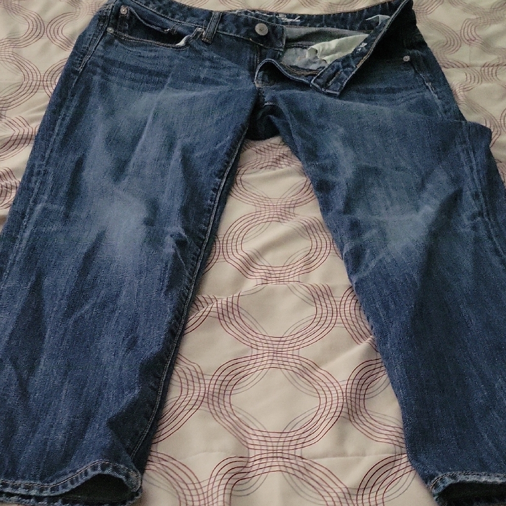 American Eagle Outfitters Dark Blue Denim Jeans